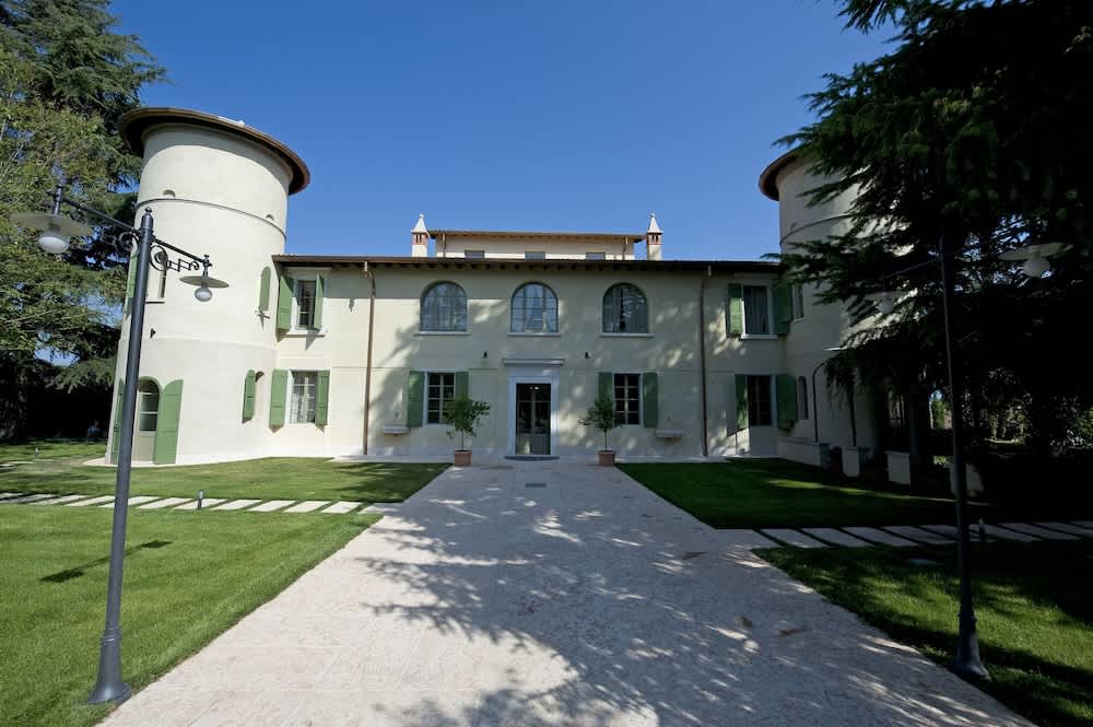Overnatningsstedets facade