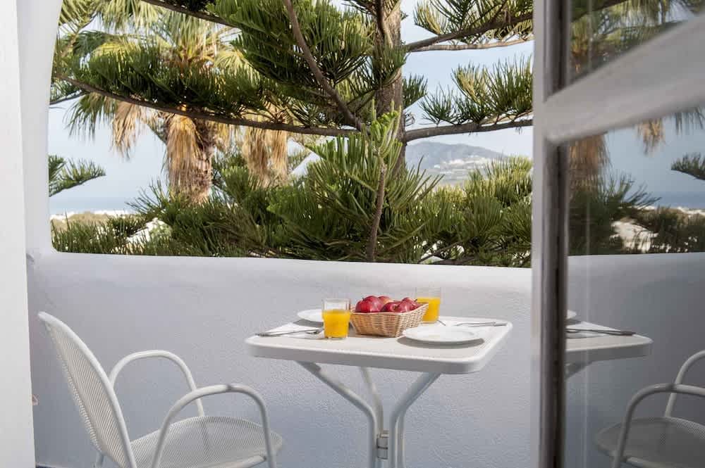 Udsigt fra balkon