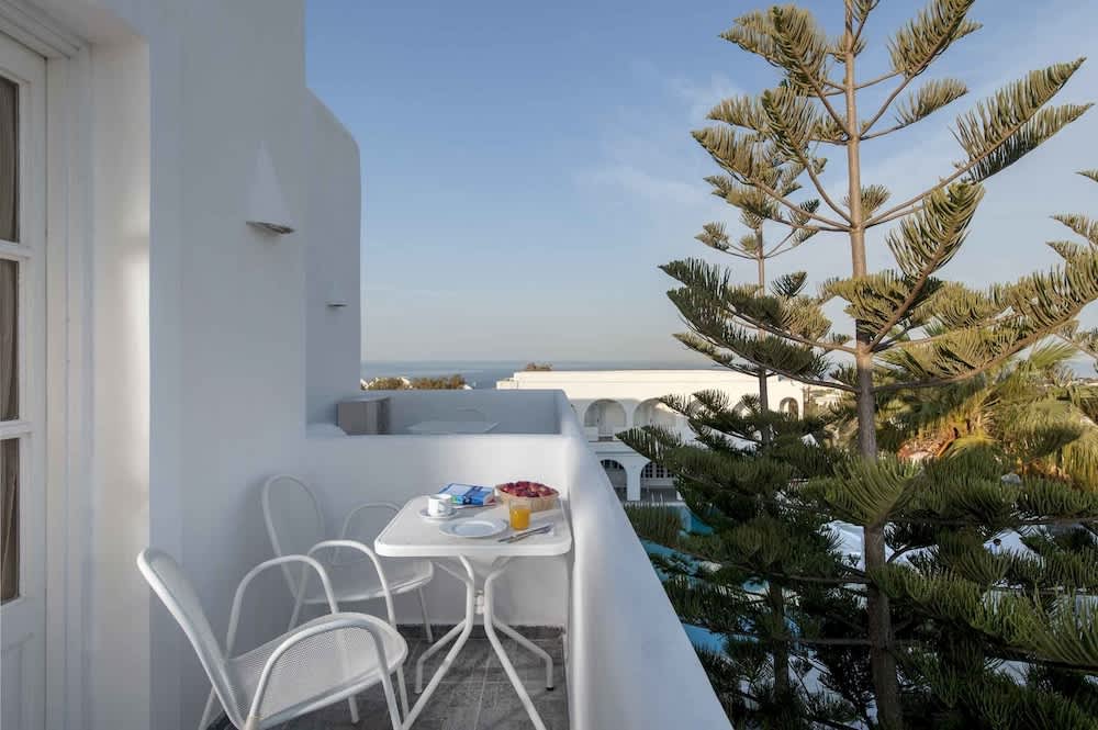 Udsigt fra balkon