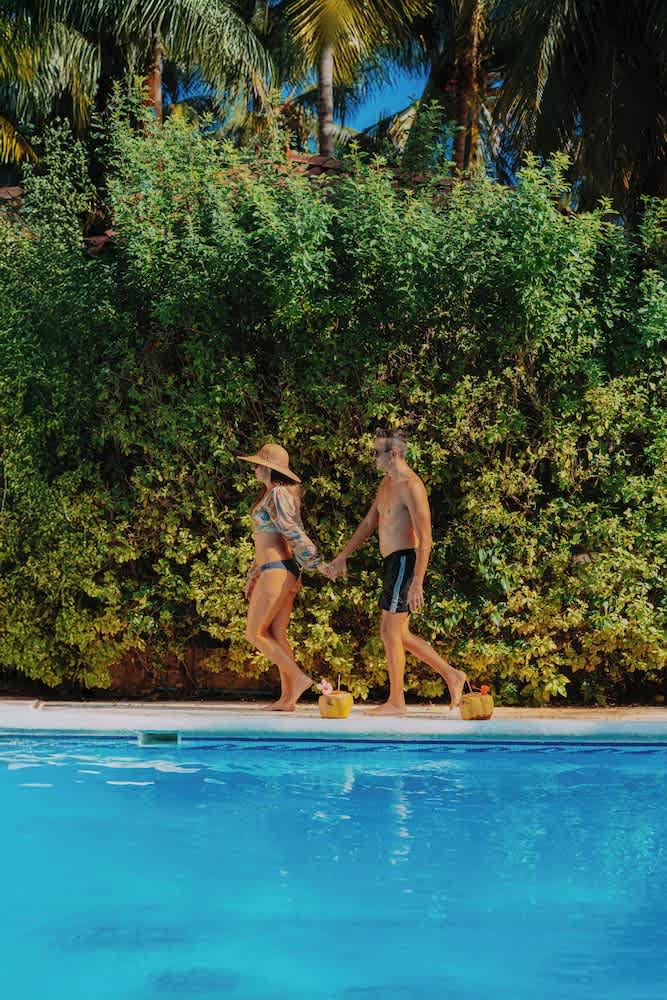 Udendørs pool