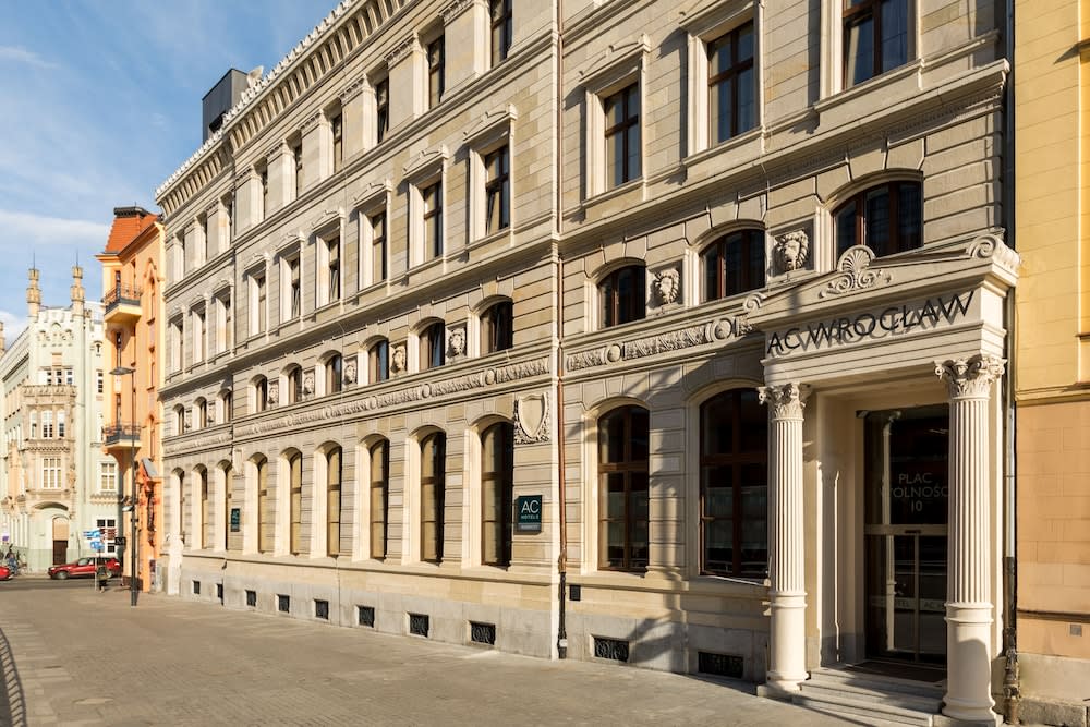Overnatningsstedets facade