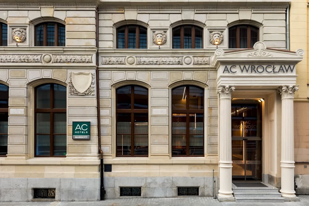 Overnatningsstedets facade
