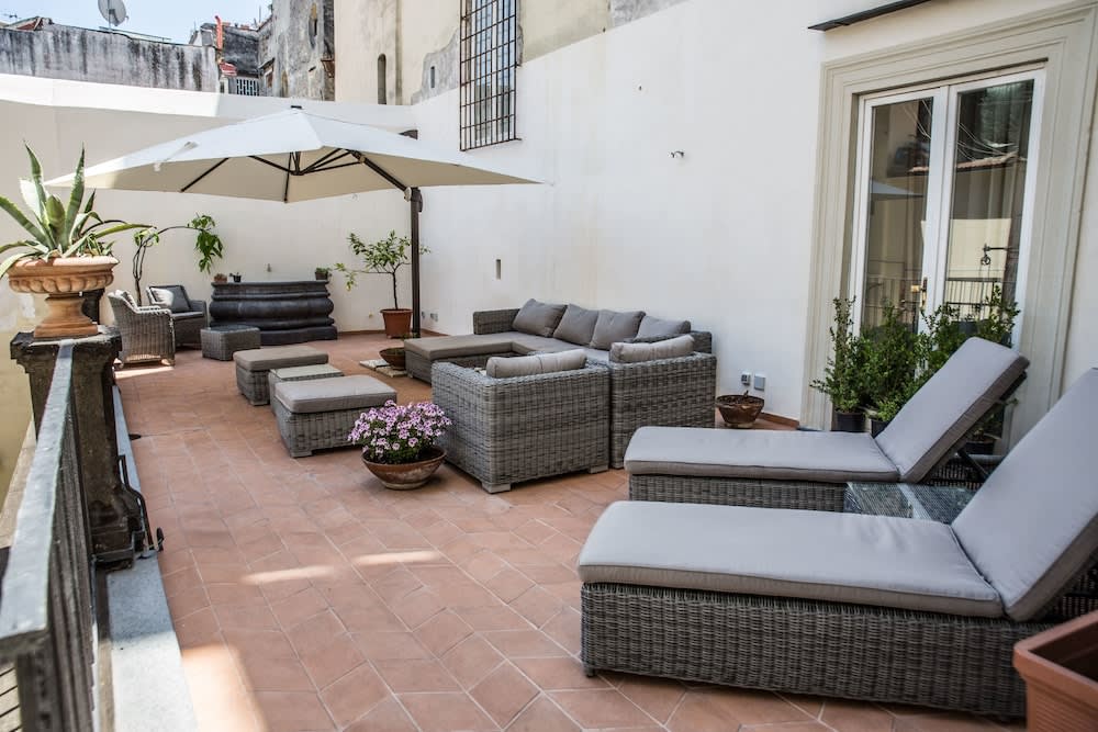 Terrasse/gårdhave