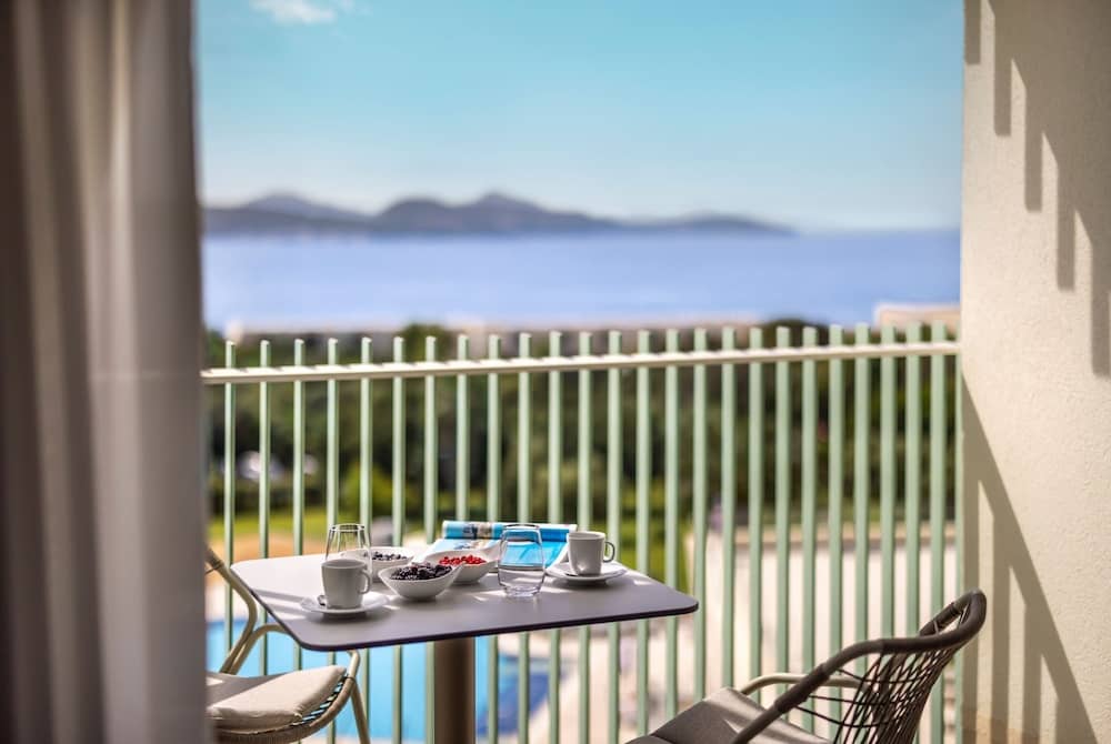 Udsigt fra balkon