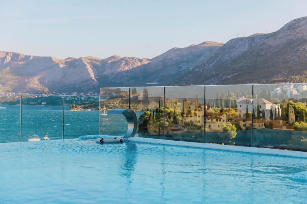 Pool på taget