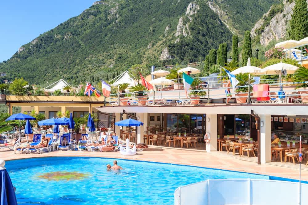 Bar ved poolen