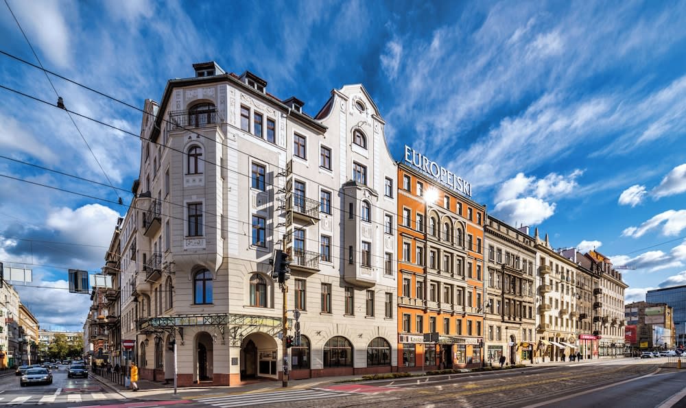Overnatningsstedets facade