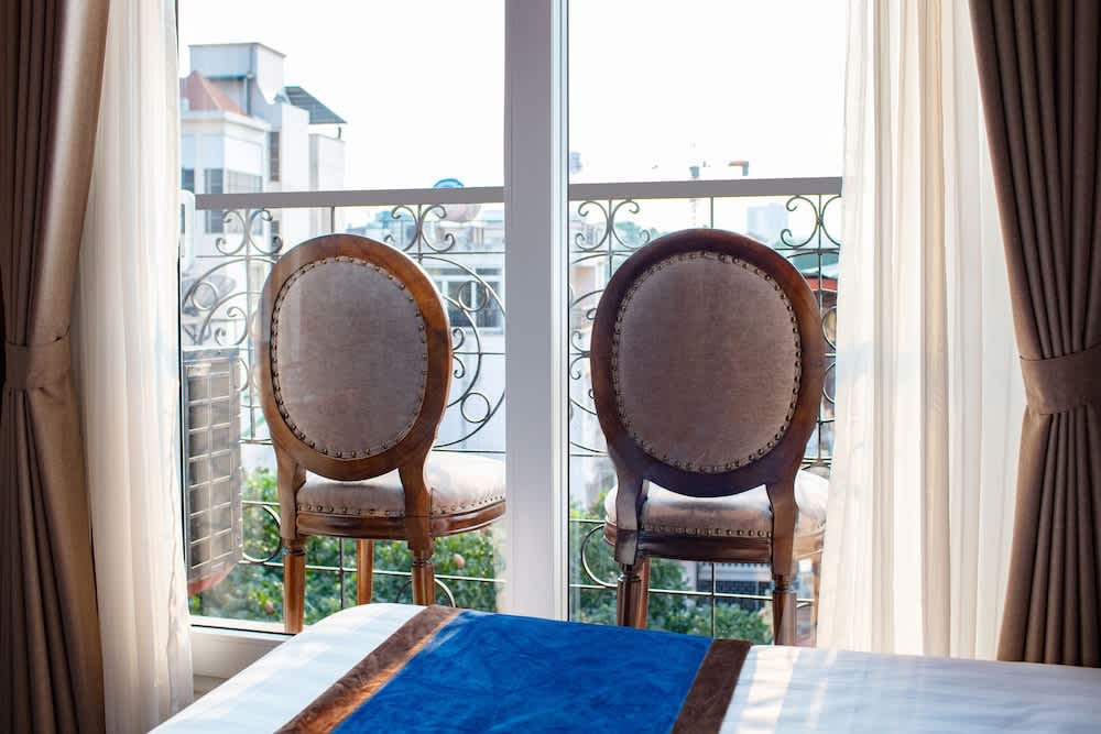 Udsigt fra balkon
