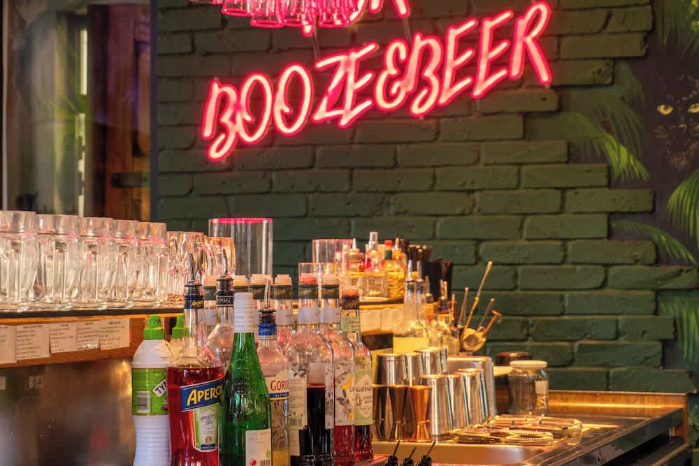 Bar (på overnatningsstedet)