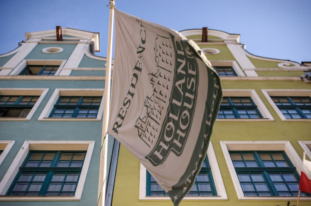 Overnatningsstedets facade