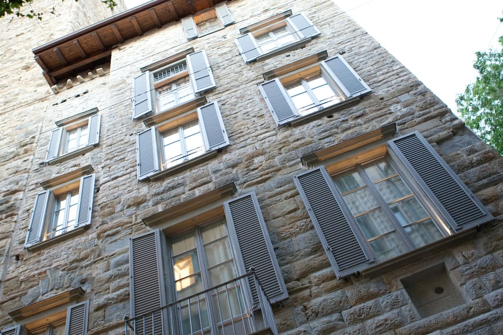 Overnatningsstedets facade
