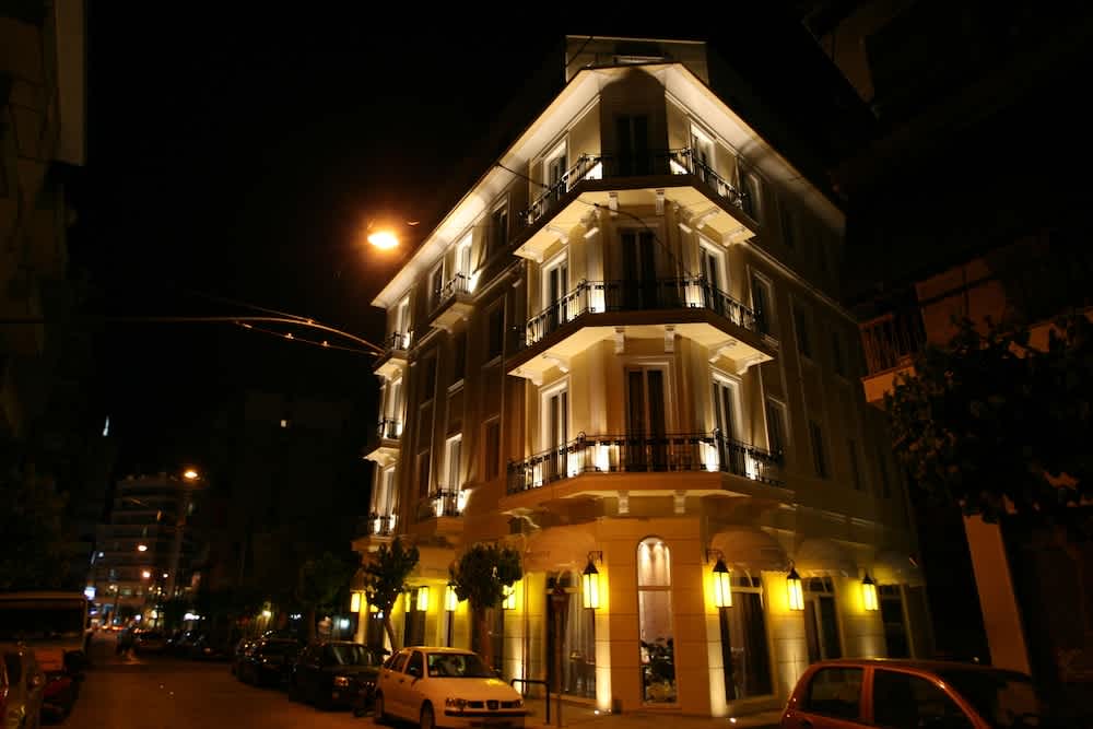 Overnatningsstedets facade