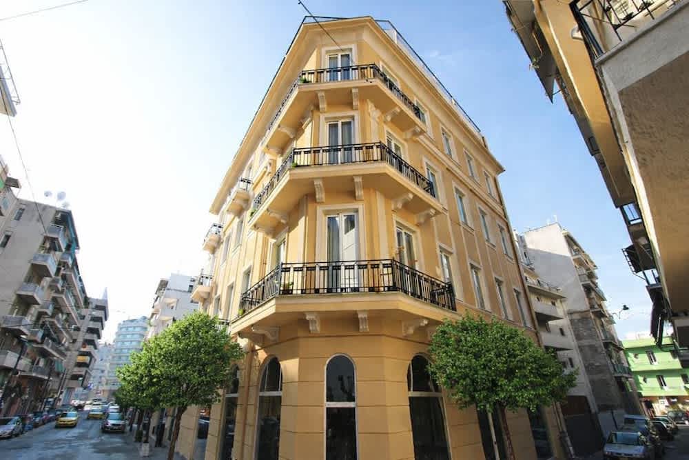 Overnatningsstedets facade