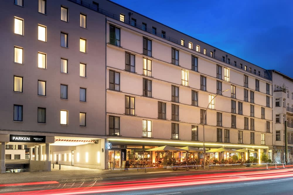 Overnatningsstedets facade