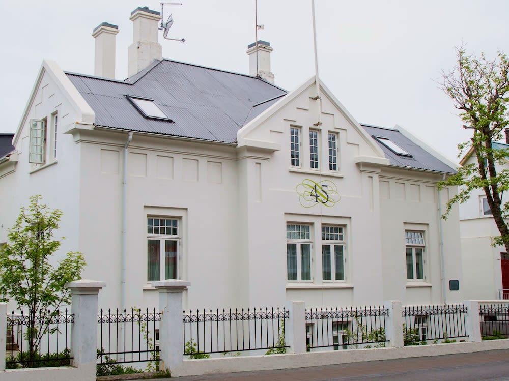 Overnatningsstedets facade