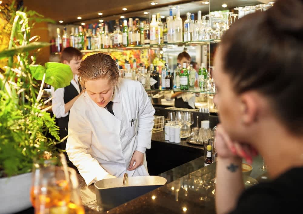 Bar (på overnatningsstedet)