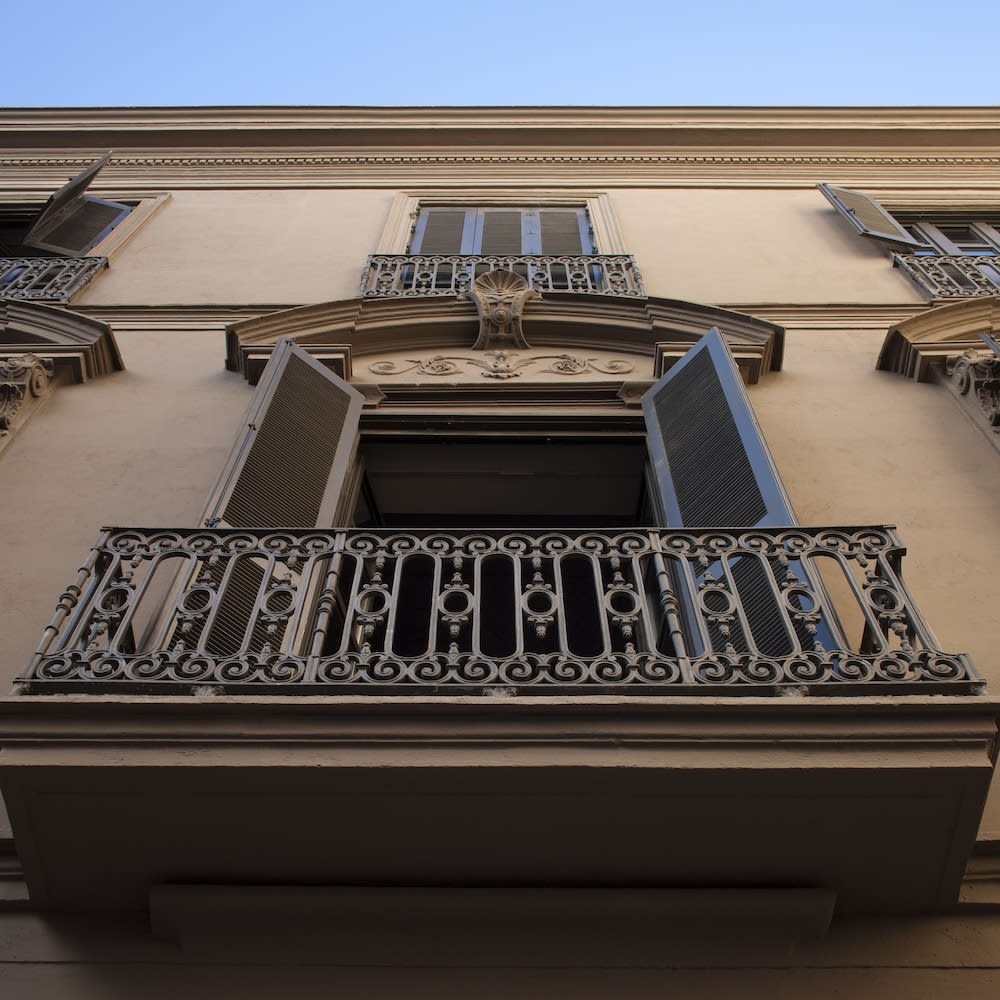 Overnatningsstedets facade