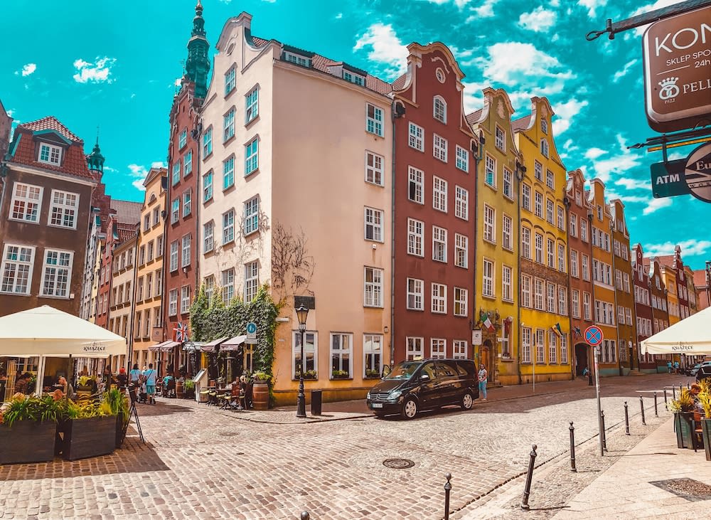 Overnatningsstedets facade