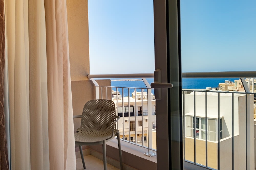 Udsigt fra balkon