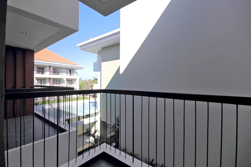 Udsigt fra balkon