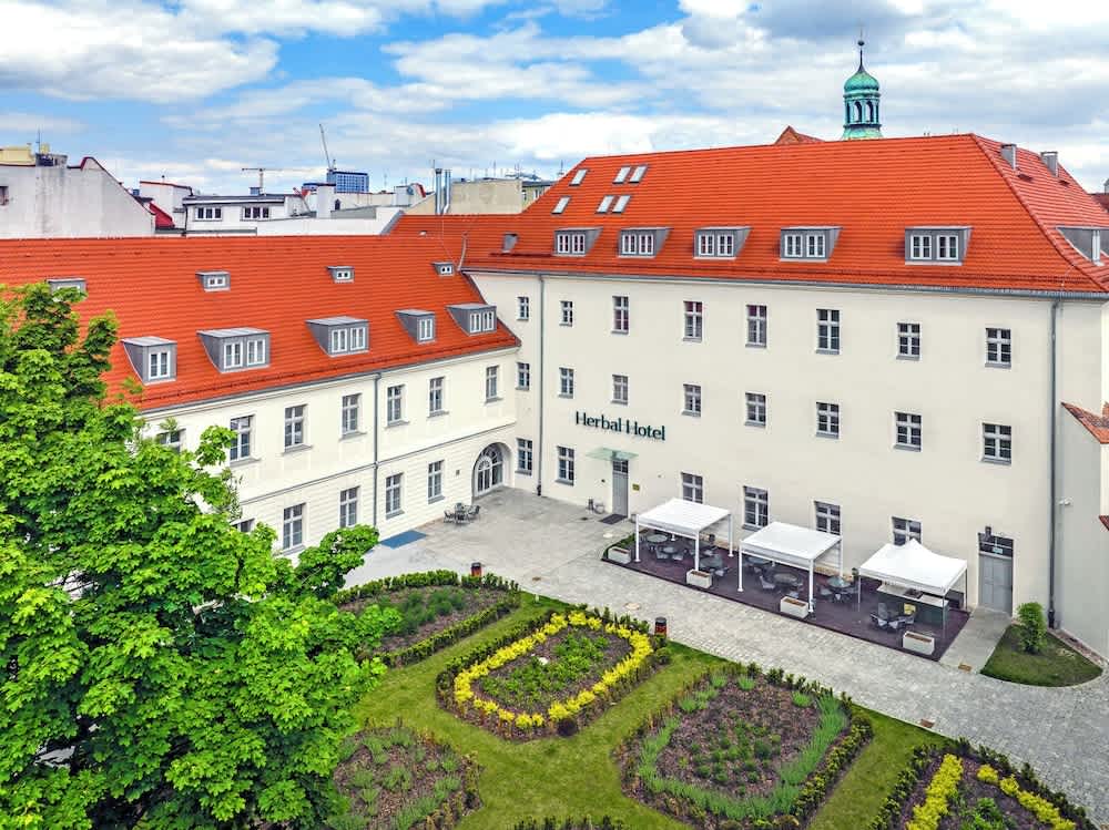 Overnatningsstedets facade