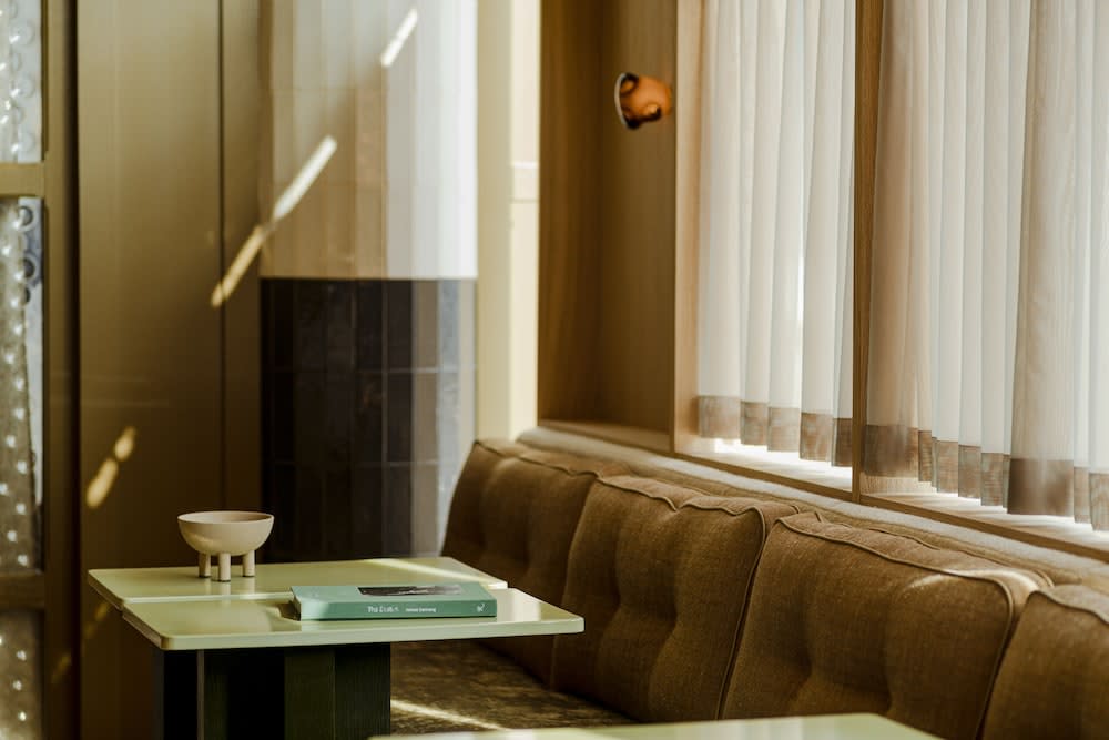 Siddeområde i lobbyen
