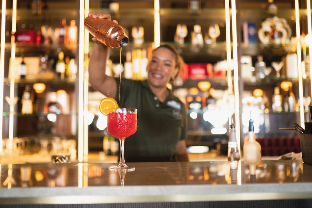 Bar (på overnatningsstedet)