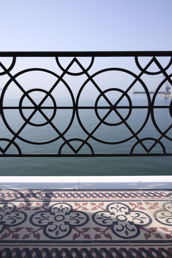 Udsigt fra balkon