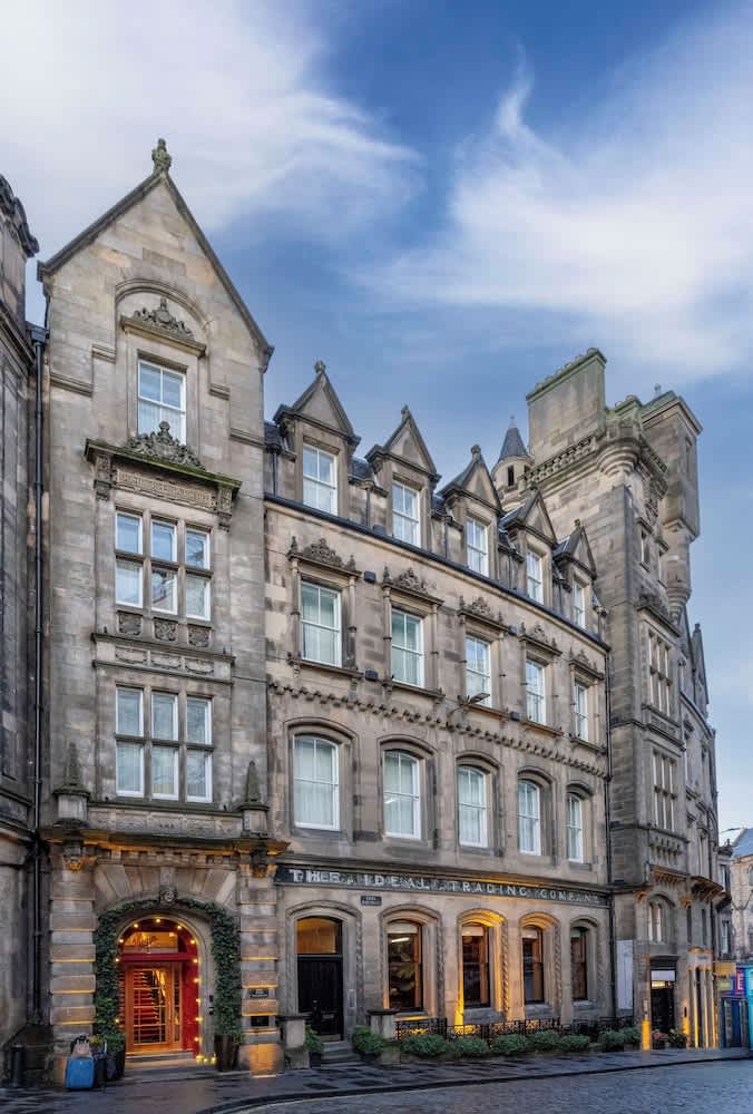 Overnatningsstedets facade