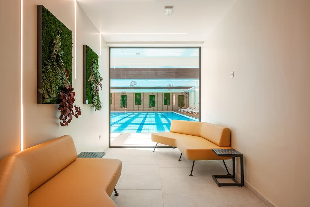 Siddeområde i lobbyen