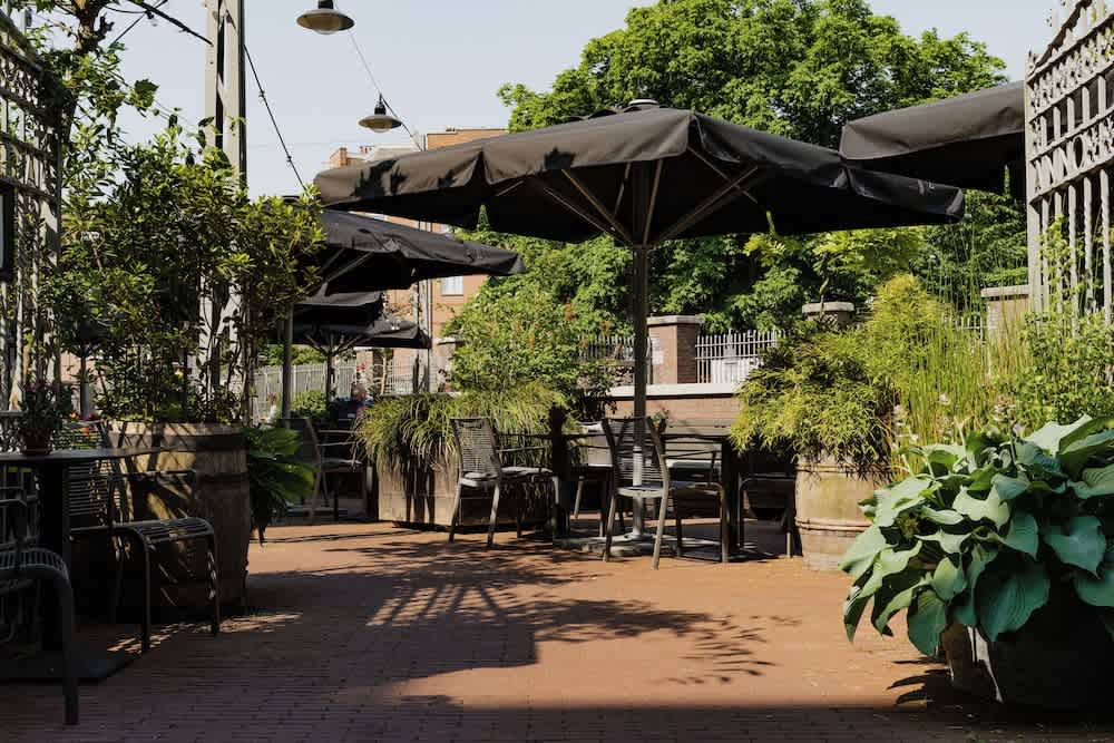 Terrasse/gårdhave