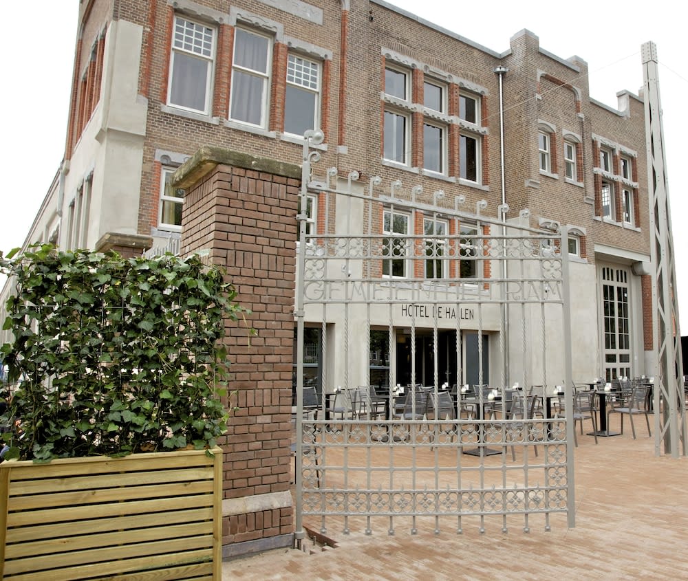 Overnatningsstedets facade