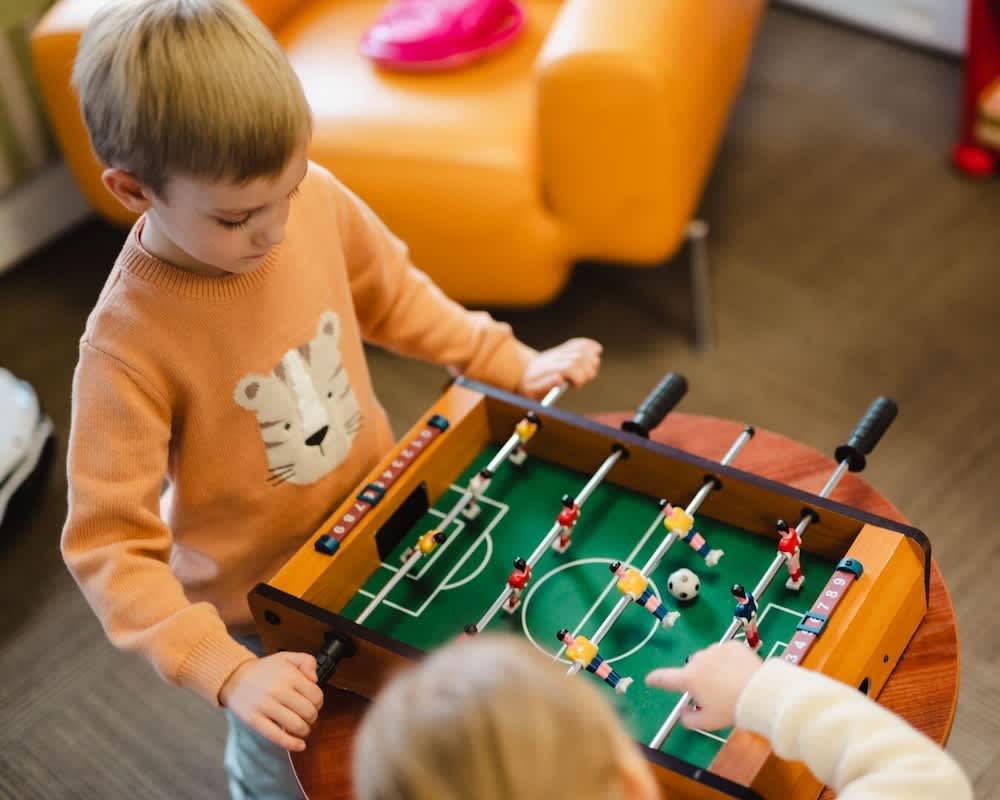Udsigt fra overnatningsstedet