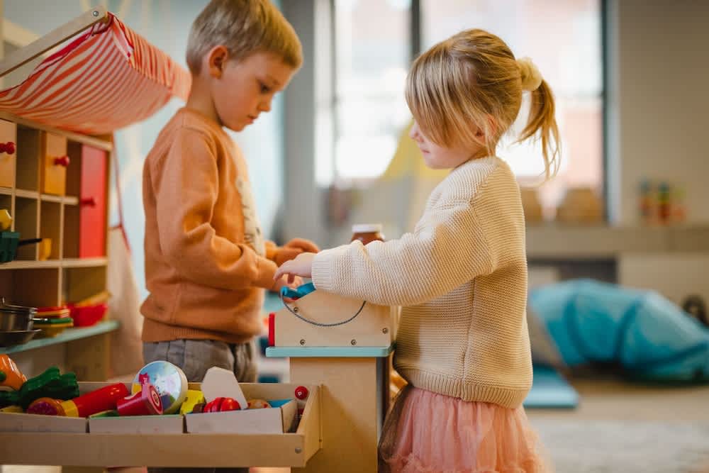 Udsigt fra overnatningsstedet
