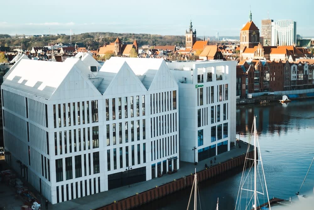 Udsigt fra overnatningsstedet