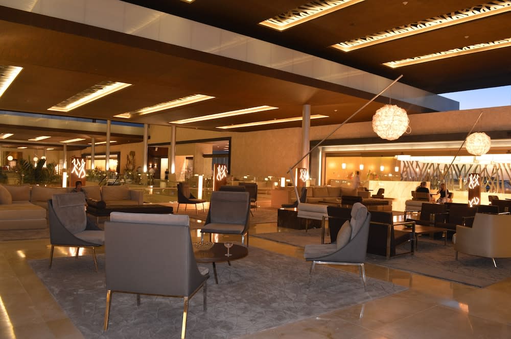 Lounge i lobbyen