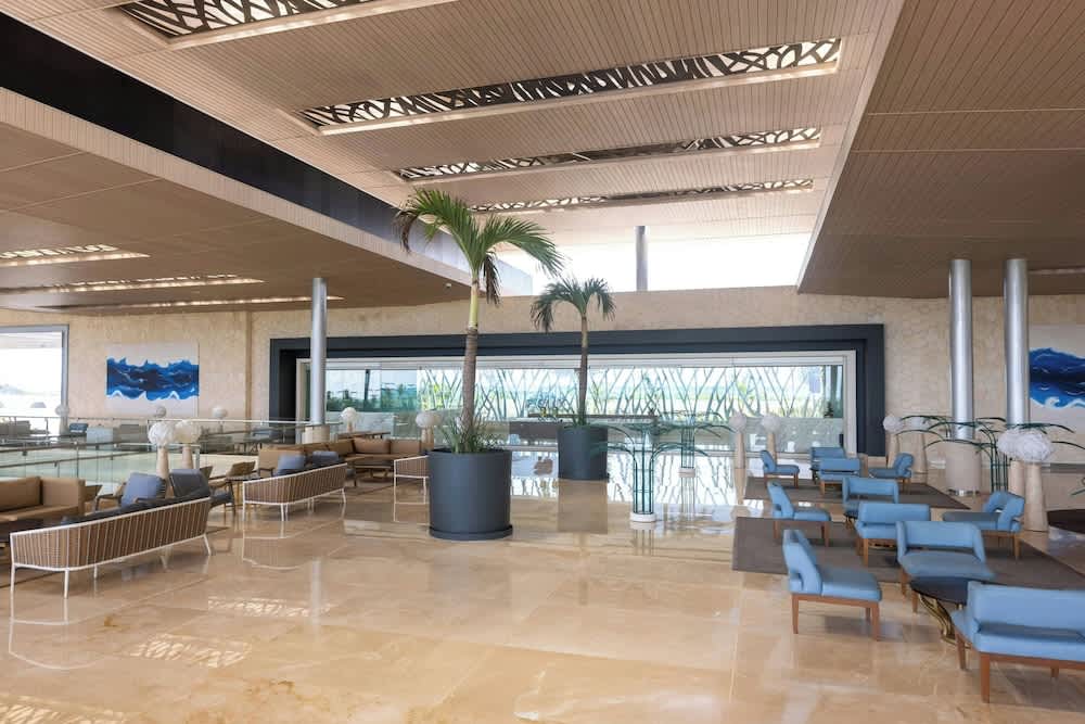 Lounge i lobbyen
