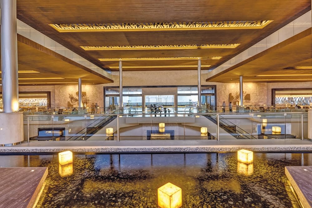 Lounge i lobbyen