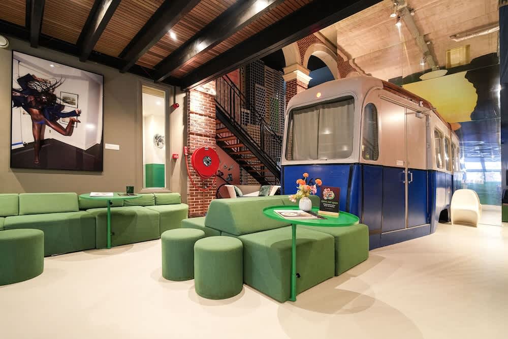 Lounge i lobbyen