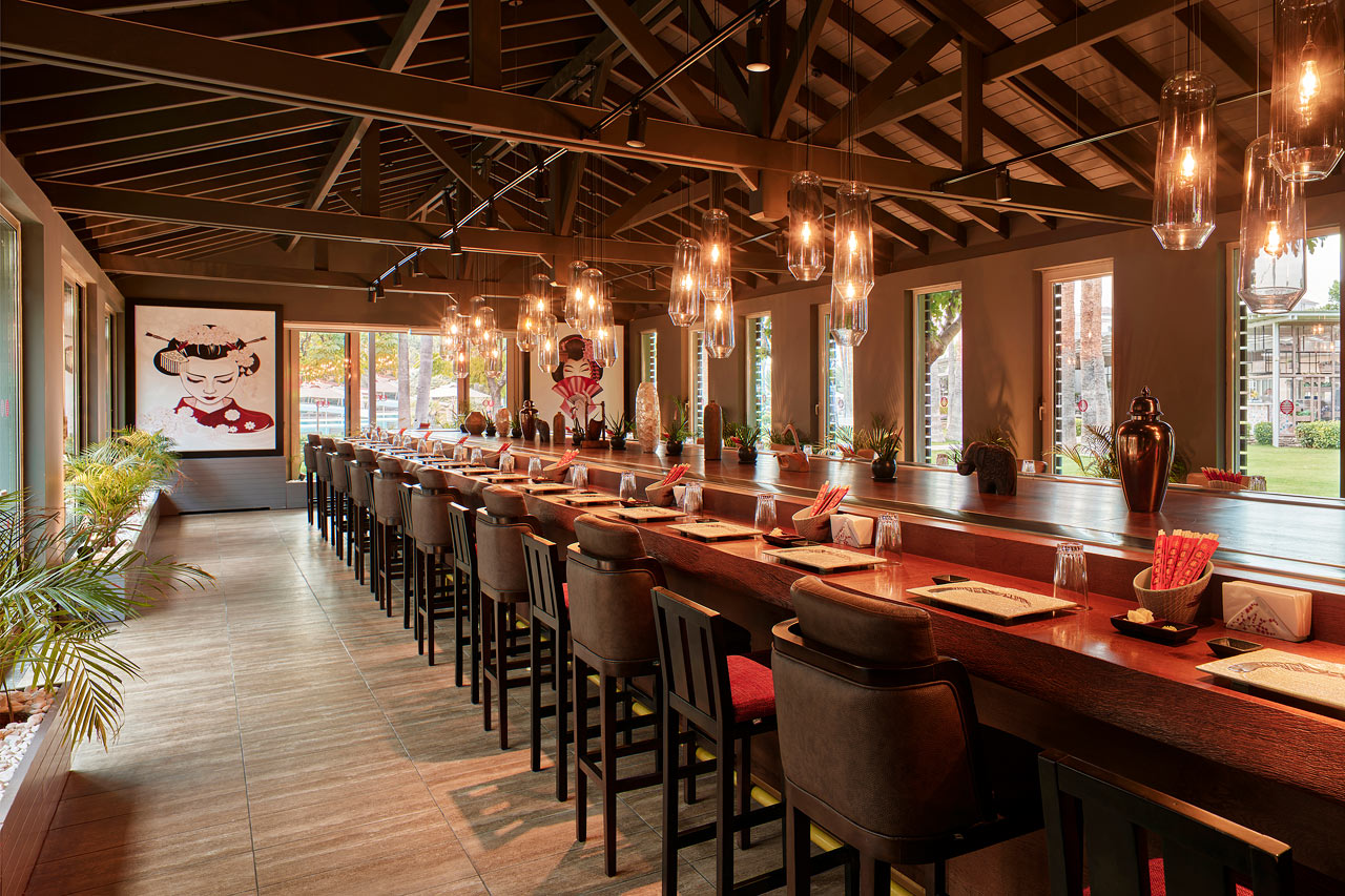 Asiatisk a la carte-restaurant