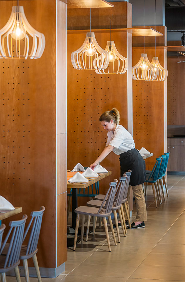 Buffetrestaurant med italienske retter