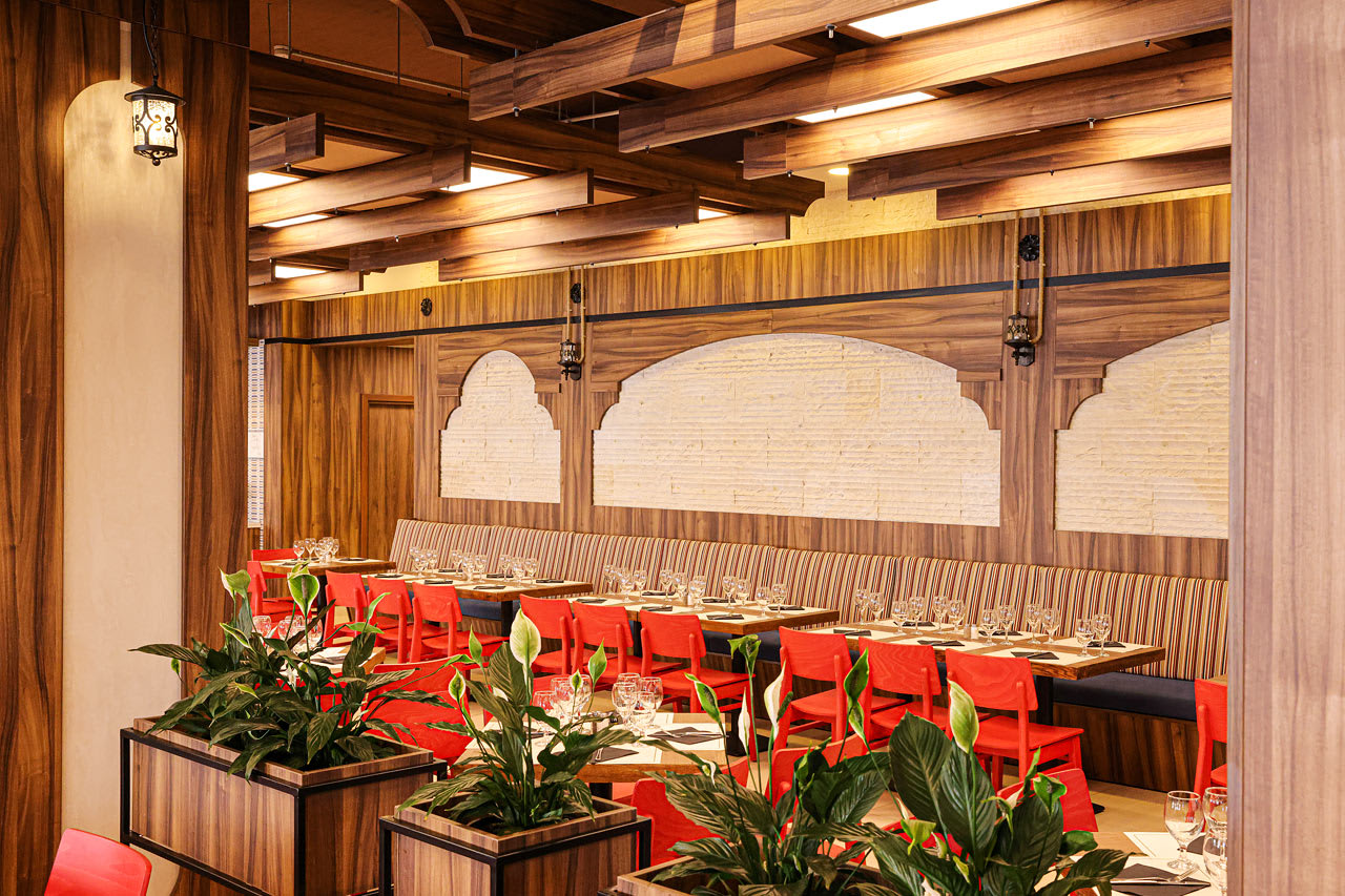 Buffetrestaurant med bulgarske retter