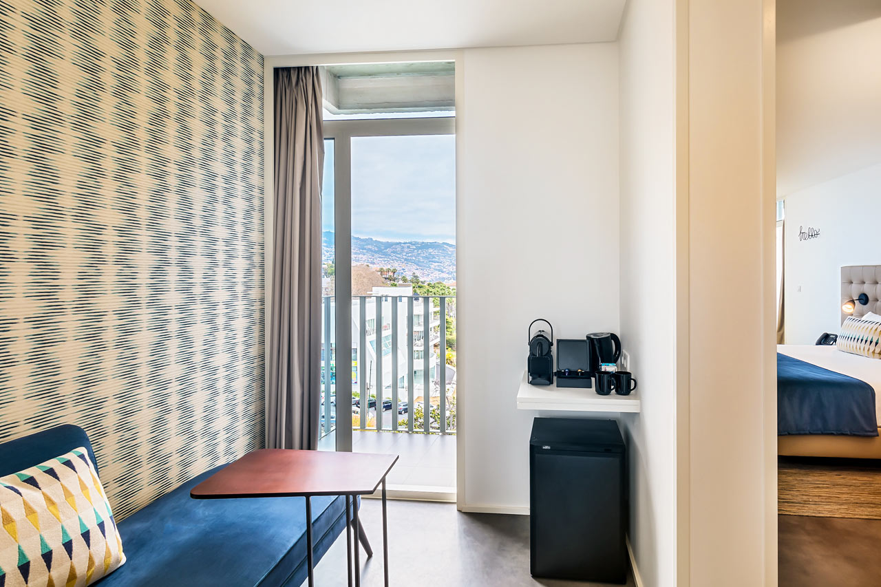 Juniorsuite med havudsigt