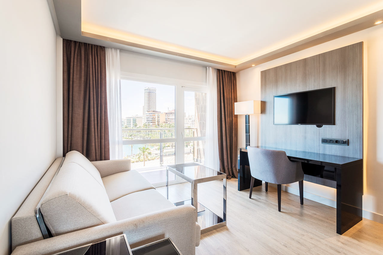 Juniorsuite mod marinaen