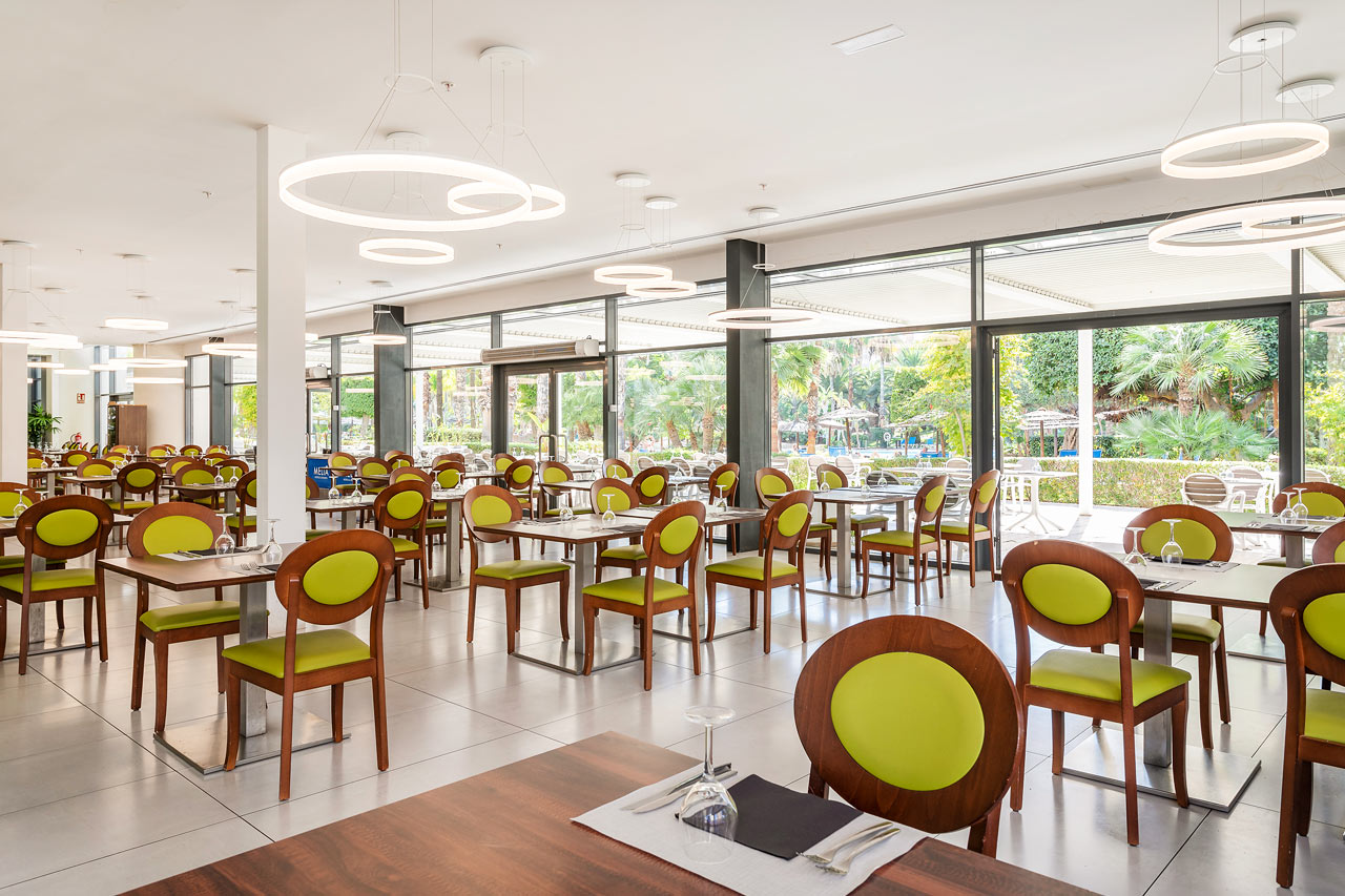 Hotellets buffetrestaurant