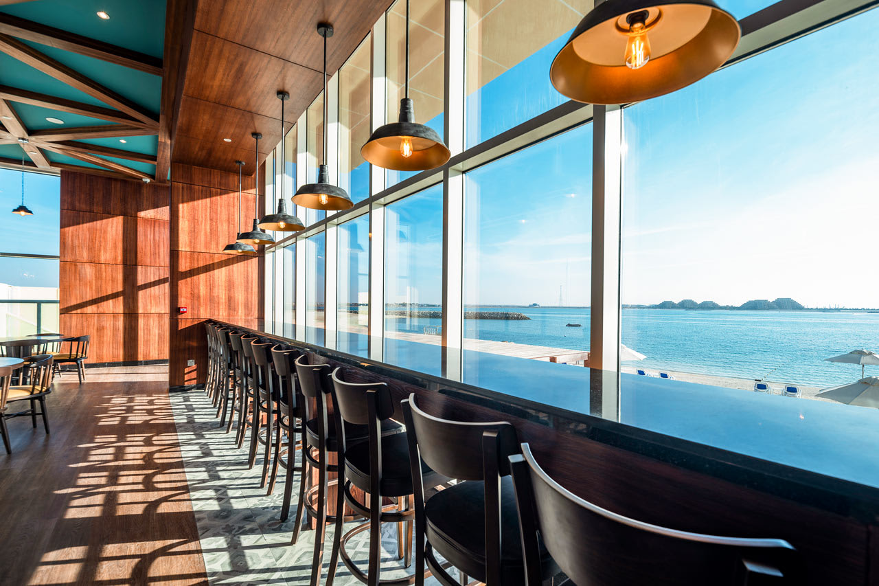 Bar i buffetrestauranten