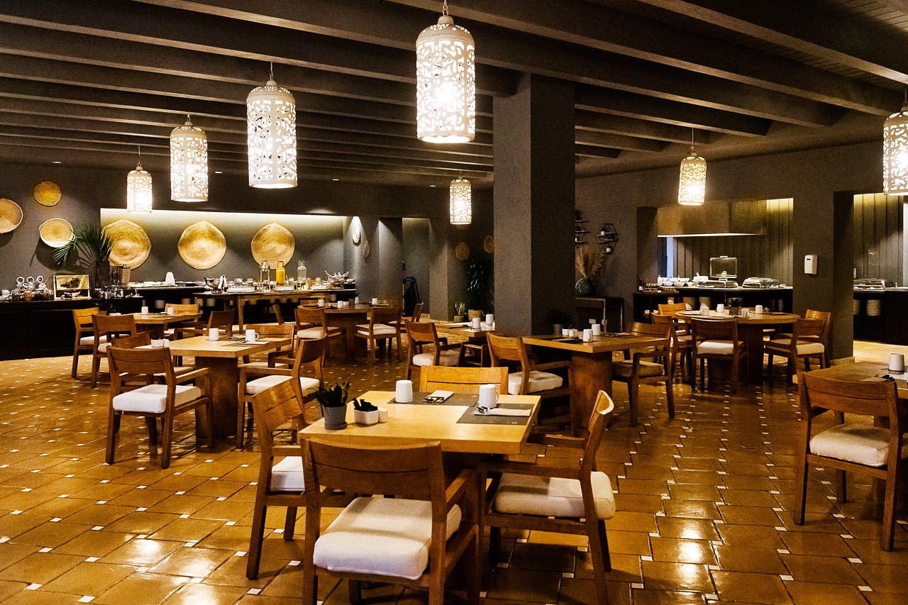 Hotellets buffetrestaurant