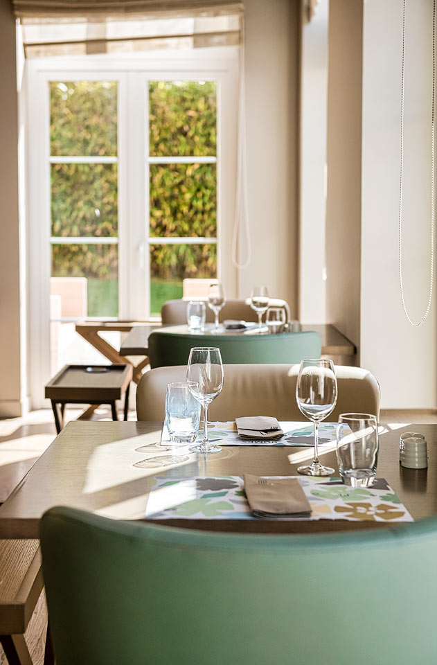 A la carte-restauranten med græske fusionsretter
