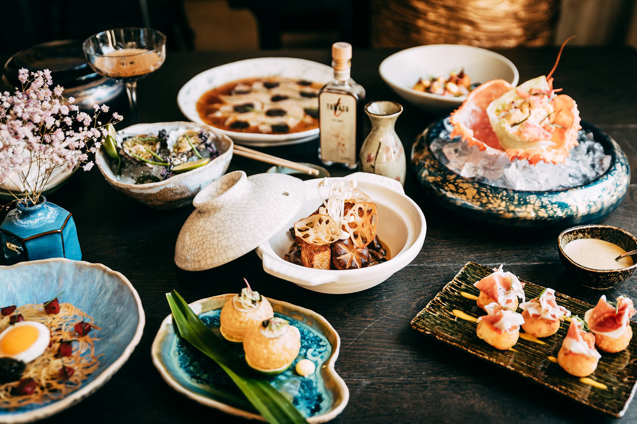 OKU Restaurant serverer asiatiske og sydamerikanske retter