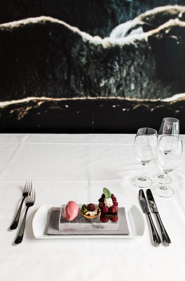 Forudbestil en ismenu, når du bestiller din rejse. Foto af Christopher Hauser.